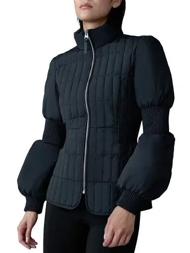 Mackage Women's Felicia Quilted Down Jacket - Black - Size Small | Thumbnail 6 Mackage Women's Felicia Quilted Down Jacket - Black - Size Small | Thumbnail 6
