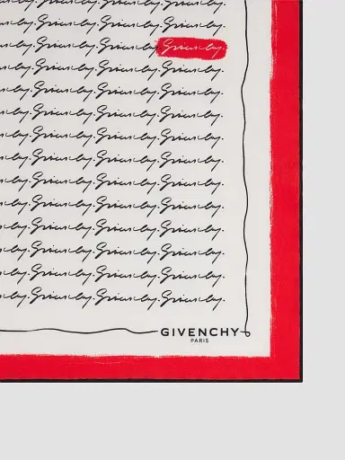 Givenchy Women's Square in Silk - Red | Thumbnail 2 Givenchy Women's Square in Silk - Red | Thumbnail 2