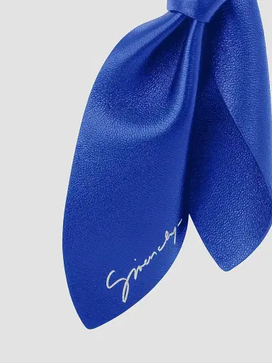 Givenchy Women's Leather Bow Bag Charm - Cobalt Blue | Thumbnail 2 Givenchy Women's Leather Bow Bag Charm - Cobalt Blue | Thumbnail 2