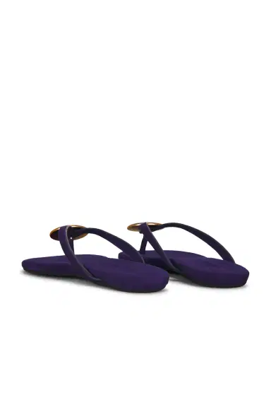 Christopher Esber Aura Quartz Suede Flip Flop | Thumbnail 4 Christopher Esber Aura Quartz Suede Flip Flop | Thumbnail 4