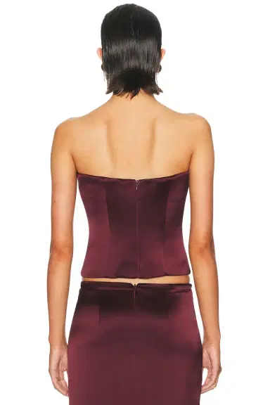 SEV Satin Corset Top | Thumbnail 3 SEV Satin Corset Top | Thumbnail 3