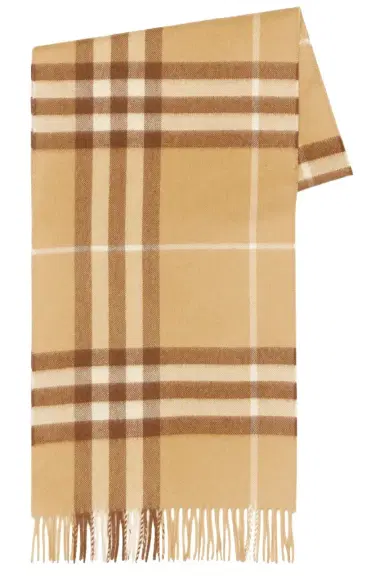 Burberry Giant Check Scarf | Thumbnail 1 Burberry Giant Check Scarf | Thumbnail 1
