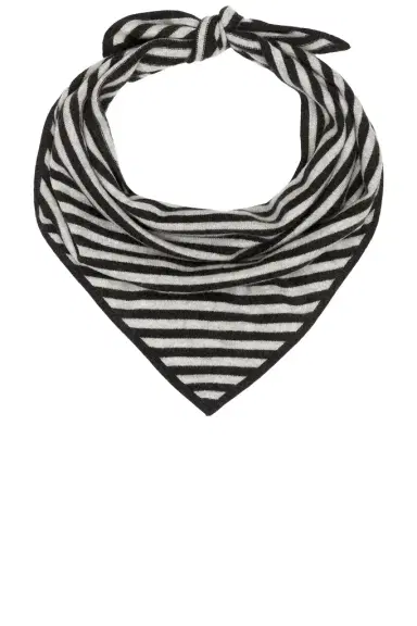 ENZA COSTA Striped Cashmere Bandana | Thumbnail 1 ENZA COSTA Striped Cashmere Bandana | Thumbnail 1