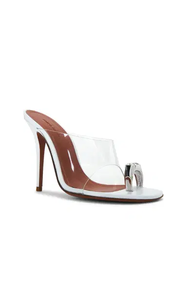 Amina Muaddi Justine 105 Slipper Mule | Thumbnail 2 Amina Muaddi Justine 105 Slipper Mule | Thumbnail 2
