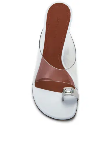 Amina Muaddi Justine 105 Slipper Mule | Thumbnail 4 Amina Muaddi Justine 105 Slipper Mule | Thumbnail 4