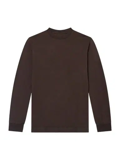 Casey Casey Felix Gabardine-Trimmed Cotton-Jersey T-Shirt - Men | Thumbnail 1 Casey Casey Felix Gabardine-Trimmed Cotton-Jersey T-Shirt - Men | Thumbnail 1