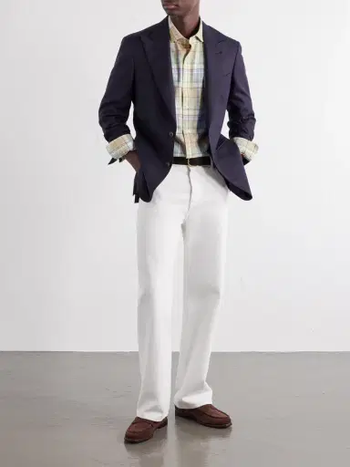 Polo Ralph Lauren Logo-Embroidered Checked Cotton-Oxford Shirt - Men | Thumbnail 2 Polo Ralph Lauren Logo-Embroidered Checked Cotton-Oxford Shirt - Men | Thumbnail 2