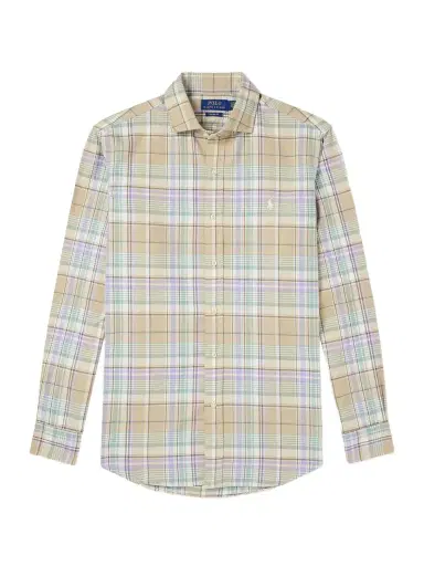 Polo Ralph Lauren Logo-Embroidered Checked Cotton-Oxford Shirt - Men | Thumbnail 1 Polo Ralph Lauren Logo-Embroidered Checked Cotton-Oxford Shirt - Men | Thumbnail 1