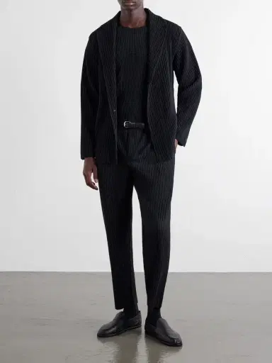 Homme Plissé Issey Miyake Pleated T-Shirt - Men | Thumbnail 2 Homme Plissé Issey Miyake Pleated T-Shirt - Men | Thumbnail 2