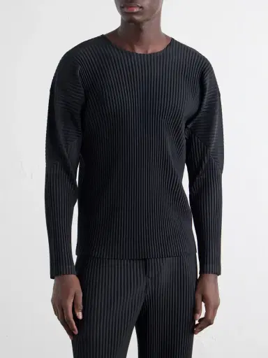 Homme Plissé Issey Miyake Pleated T-Shirt - Men | Thumbnail 3 Homme Plissé Issey Miyake Pleated T-Shirt - Men | Thumbnail 3