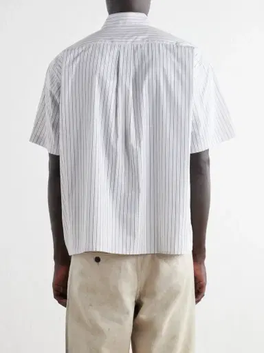Enfants Riches Déprimés Striped Cotton-Oxford Shirt - Men | Thumbnail 4 Enfants Riches Déprimés Striped Cotton-Oxford Shirt - Men | Thumbnail 4