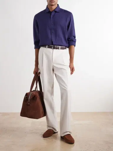 Ralph Lauren Purple Label Halton Linen Shirt - Men | Thumbnail 2 Ralph Lauren Purple Label Halton Linen Shirt - Men | Thumbnail 2
