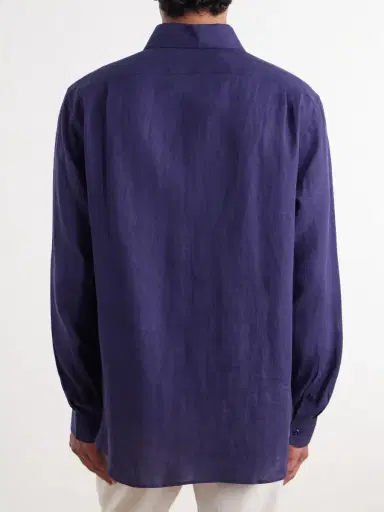 Ralph Lauren Purple Label Halton Linen Shirt - Men | Thumbnail 4 Ralph Lauren Purple Label Halton Linen Shirt - Men | Thumbnail 4