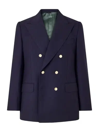 Husbands Double-Breasted Wool-Twill Blazer - Men | Thumbnail 1 Husbands Double-Breasted Wool-Twill Blazer - Men | Thumbnail 1