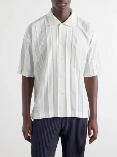 Homme Plissé Issey Miyake Edge Pleated Shirt - Men | Thumbnail 3 Homme Plissé Issey Miyake Edge Pleated Shirt - Men | Thumbnail 3