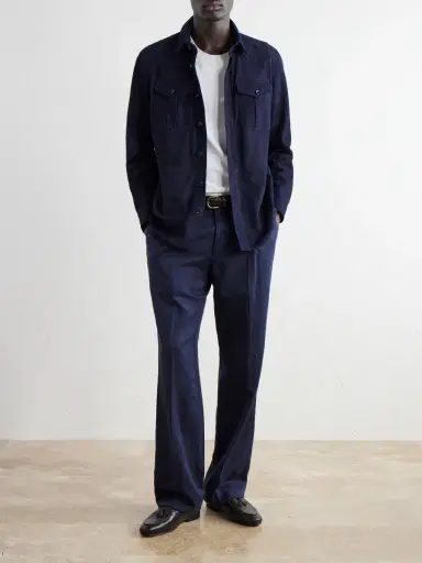 Ralph Lauren Purple Label Barrow Suede Overshirt - Men | Thumbnail 2 Ralph Lauren Purple Label Barrow Suede Overshirt - Men | Thumbnail 2