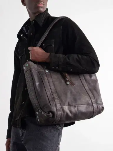 RRL Carter Leather Tote Bag - Men | Thumbnail 3 RRL Carter Leather Tote Bag - Men | Thumbnail 3