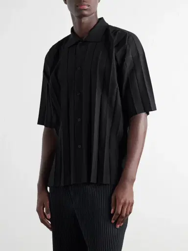 Homme Plissé Issey Miyake Edge Pleated Shirt - Men | Thumbnail 3 Homme Plissé Issey Miyake Edge Pleated Shirt - Men | Thumbnail 3