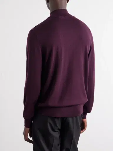 MR P. Merino Wool Half-Zip Sweater - Men | Thumbnail 4 MR P. Merino Wool Half-Zip Sweater - Men | Thumbnail 4