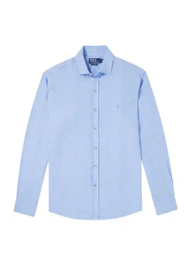 Polo Ralph Lauren Logo-Embroidered Linen Shirt - Men | Thumbnail 1 Polo Ralph Lauren Logo-Embroidered Linen Shirt - Men | Thumbnail 1