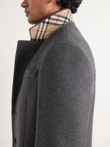 Burberry Wool Coat - Men | Thumbnail 5 Burberry Wool Coat - Men | Thumbnail 5