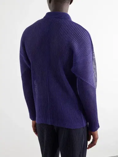 Homme Plissé Issey Miyake Rustic Mesh Pleated Shirt - Men | Thumbnail 4 Homme Plissé Issey Miyake Rustic Mesh Pleated Shirt - Men | Thumbnail 4