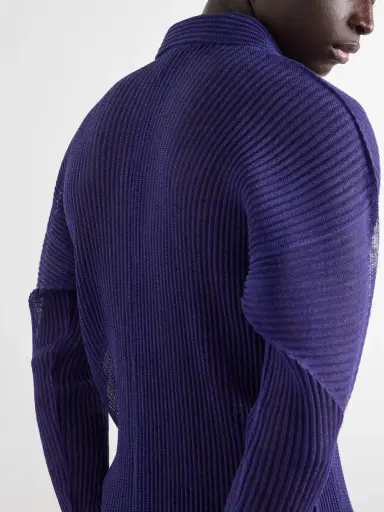 Homme Plissé Issey Miyake Rustic Mesh Pleated Shirt - Men | Thumbnail 5 Homme Plissé Issey Miyake Rustic Mesh Pleated Shirt - Men | Thumbnail 5
