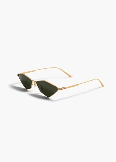 Khaite Khaite X Oliver Peoples 2001C In Gold And Vibrant Green | Thumbnail 3 Khaite Khaite X Oliver Peoples 2001C In Gold And Vibrant Green | Thumbnail 3