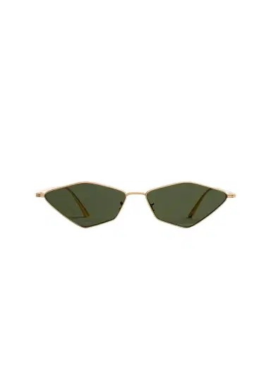 Khaite Khaite X Oliver Peoples 2001C In Gold And Vibrant Green | Thumbnail 1 Khaite Khaite X Oliver Peoples 2001C In Gold And Vibrant Green | Thumbnail 1