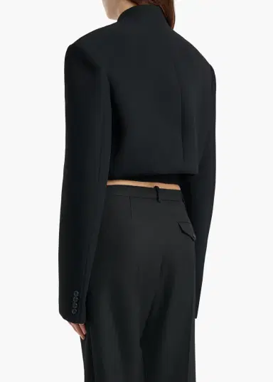 Khaite York Jacket With Cord Embroidery In | Thumbnail 4 Khaite York Jacket With Cord Embroidery In | Thumbnail 4