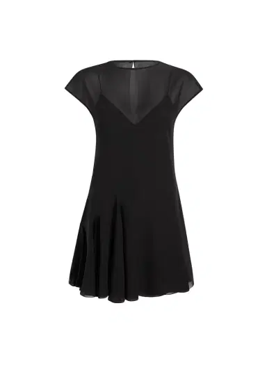 Khaite Scarla Dress In Black Silk | Thumbnail 1 Khaite Scarla Dress In Black Silk | Thumbnail 1