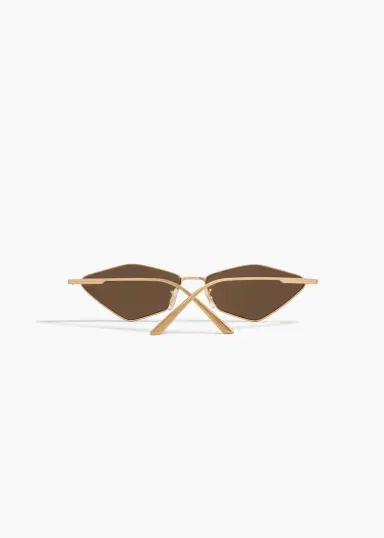 Khaite Khaite X Oliver Peoples 2001C In Gold And Brown | Thumbnail 2 Khaite Khaite X Oliver Peoples 2001C In Gold And Brown | Thumbnail 2