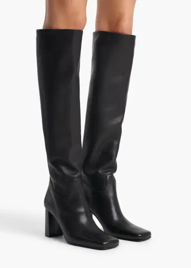 Khaite Petra Knee-High Boot In Black | Thumbnail 5 Khaite Petra Knee-High Boot In Black | Thumbnail 5