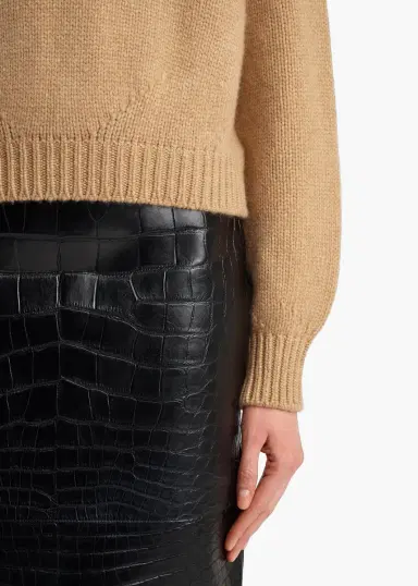 Khaite Cain Sweater In Biscotti | Thumbnail 6 Khaite Cain Sweater In Biscotti | Thumbnail 6