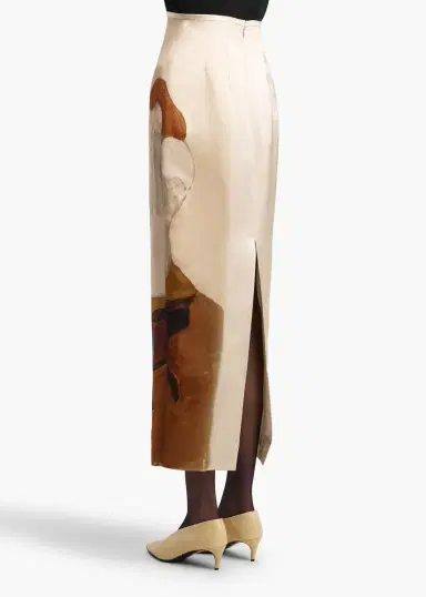 Khaite Winton Skirt In Lady Print | Thumbnail 4 Khaite Winton Skirt In Lady Print | Thumbnail 4