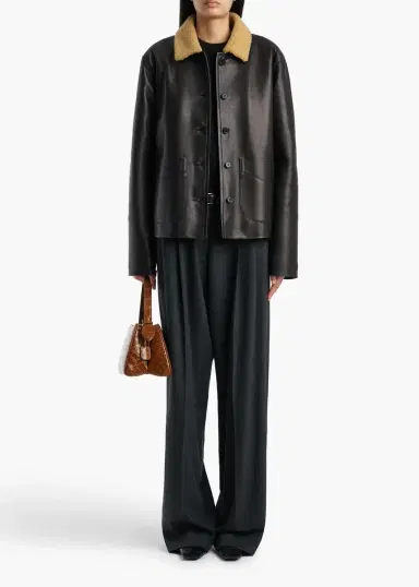 Khaite Wilson Caban In Black | Thumbnail 2 Khaite Wilson Caban In Black | Thumbnail 2