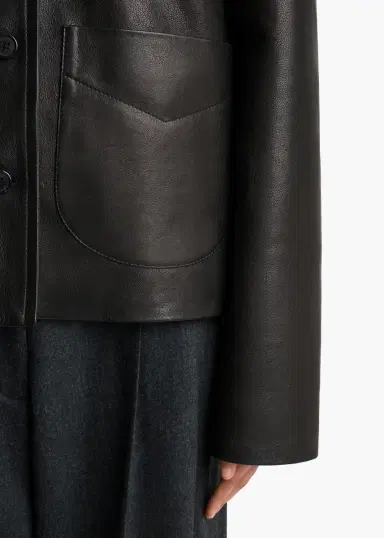 Khaite Wilson Caban In Black | Thumbnail 6 Khaite Wilson Caban In Black | Thumbnail 6