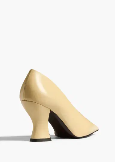 Khaite Colleen Pump In Butter Glazed Leather | Thumbnail 4 Khaite Colleen Pump In Butter Glazed Leather | Thumbnail 4