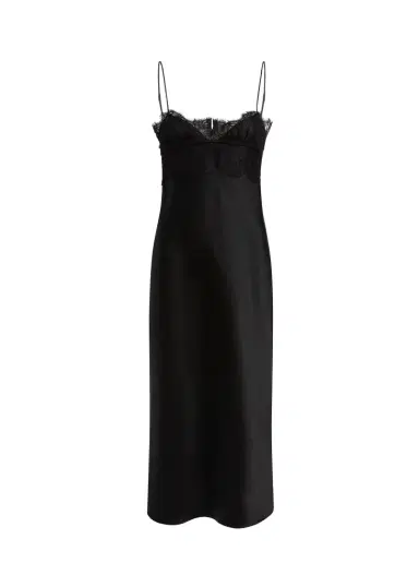 Khaite Joelle Dress In Black | Thumbnail 1 Khaite Joelle Dress In Black | Thumbnail 1