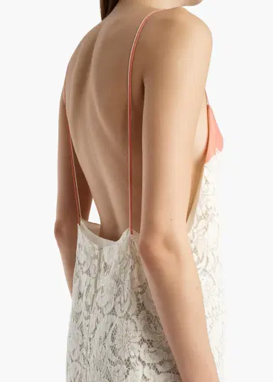 Khaite Nevis Dress In Coral | Thumbnail 6 Khaite Nevis Dress In Coral | Thumbnail 6