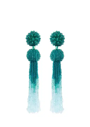 Oscar de la Renta Large Tonal Degrade Earrings | Thumbnail 1 Oscar de la Renta Large Tonal Degrade Earrings | Thumbnail 1