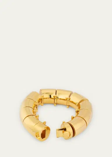 Alaïa Goldtone Coil Bracelet | Thumbnail 4 Alaïa Goldtone Coil Bracelet | Thumbnail 4