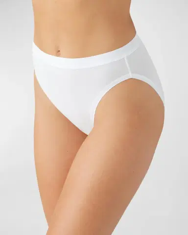 Wacoal Understated High-Cut Stretch Cotton Briefs | Thumbnail 2 Wacoal Understated High-Cut Stretch Cotton Briefs | Thumbnail 2