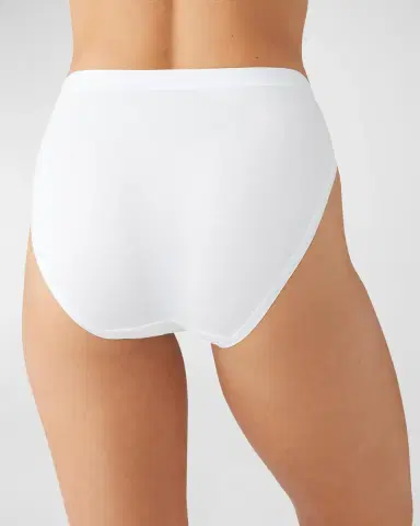 Wacoal Understated High-Cut Stretch Cotton Briefs | Thumbnail 3 Wacoal Understated High-Cut Stretch Cotton Briefs | Thumbnail 3