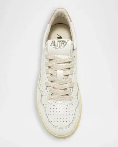 Autry Medalist Low-Top Bicolor Leather Sneakers | Thumbnail 6 Autry Medalist Low-Top Bicolor Leather Sneakers | Thumbnail 6