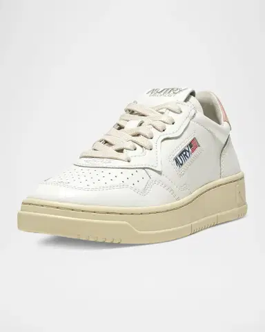 Autry Medalist Low-Top Bicolor Leather Sneakers | Thumbnail 7 Autry Medalist Low-Top Bicolor Leather Sneakers | Thumbnail 7