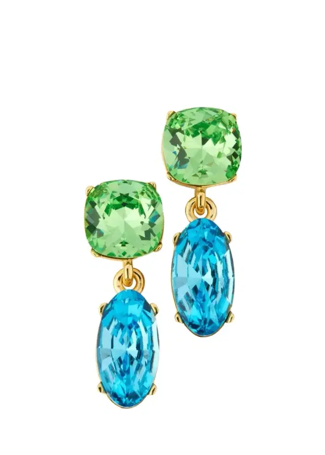 Crystal Two-Drop Earrings Crystal Two-Drop Earrings