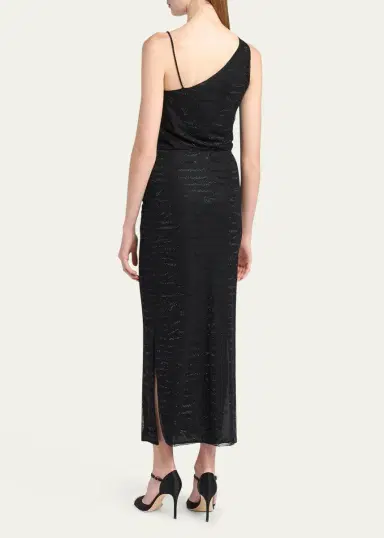 Giorgio Armani Embellished Rose One-Shoulder Gown | Thumbnail 3 Giorgio Armani Embellished Rose One-Shoulder Gown | Thumbnail 3