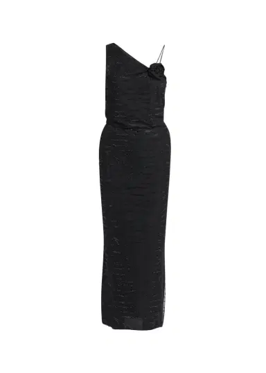 Giorgio Armani Embellished Rose One-Shoulder Gown | Thumbnail 1 Giorgio Armani Embellished Rose One-Shoulder Gown | Thumbnail 1