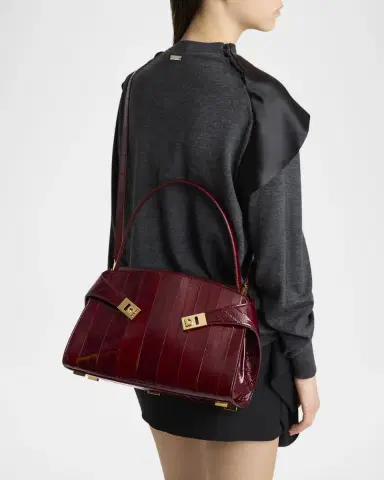 Ferragamo Hug Eel Leather Shoulder Bag | Thumbnail 2 Ferragamo Hug Eel Leather Shoulder Bag | Thumbnail 2